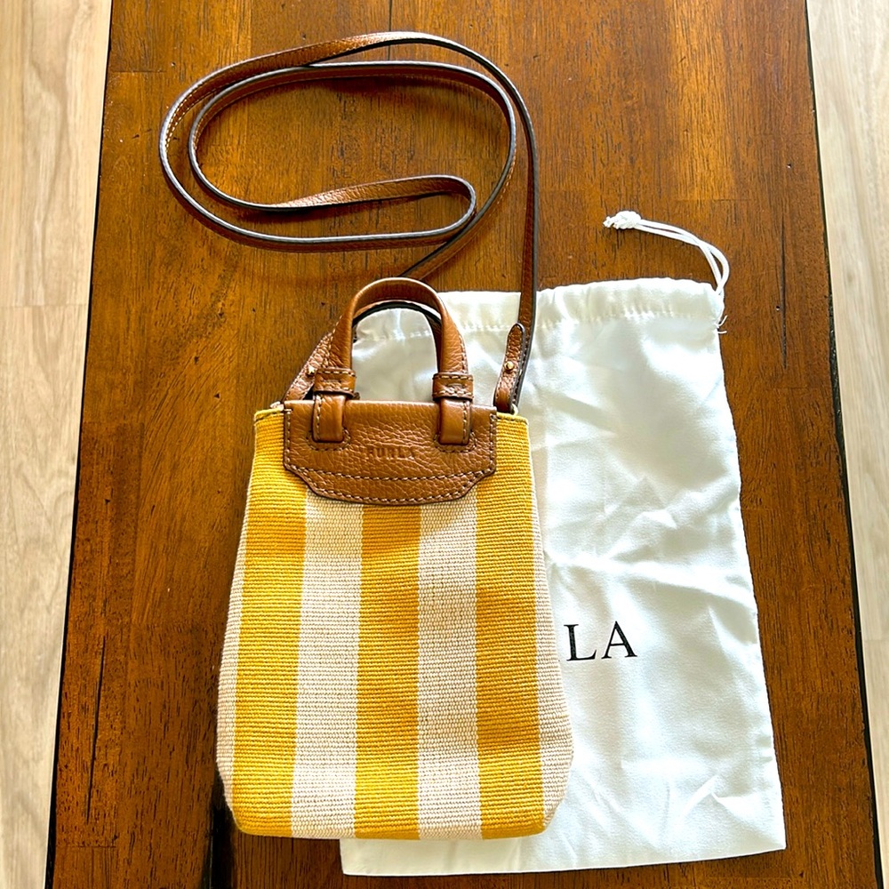 Furla cell phone crossbody